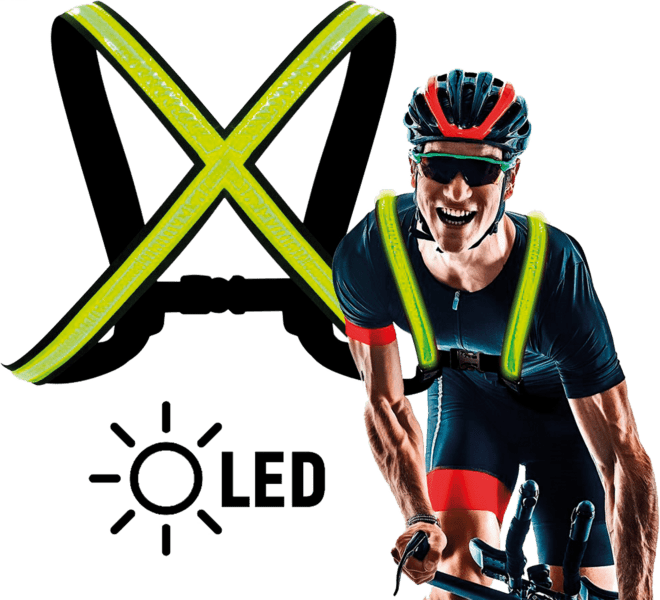 Easypix StreetGlow LED-Weste L/XL