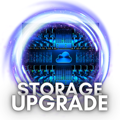 M-Cloud > Storage Upgrade